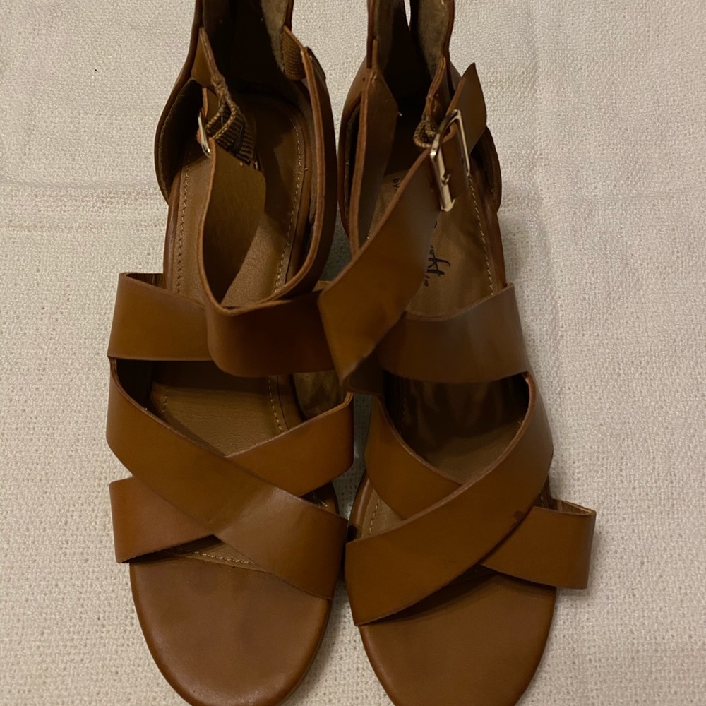 Brown Sandals with Heel